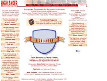 Tablet Screenshot of highlanderpickups.com